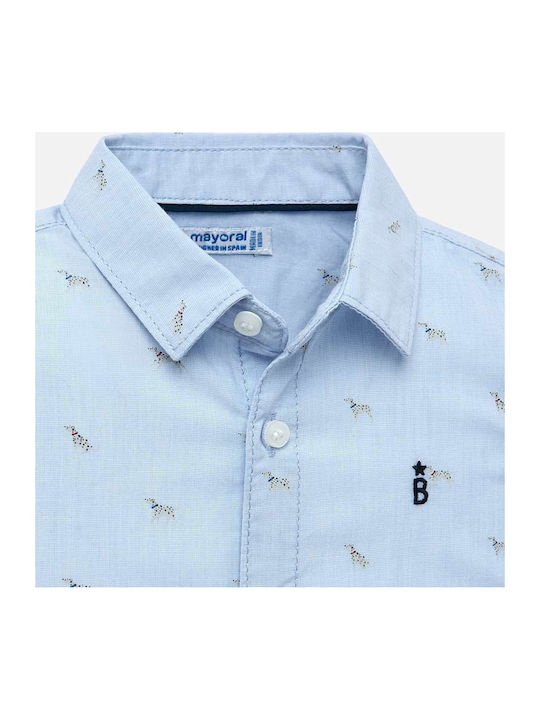 Mayoral Kids Shirt Light Blue