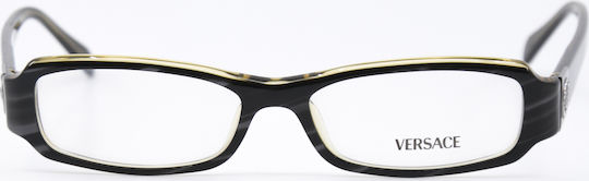 Versace Plastic Eyeglass Frame Black 3034-B 446