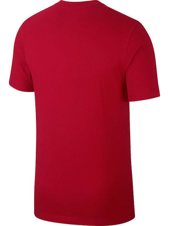 Jumpman Crew Αθλητικό T-shirt Κόκκινο
