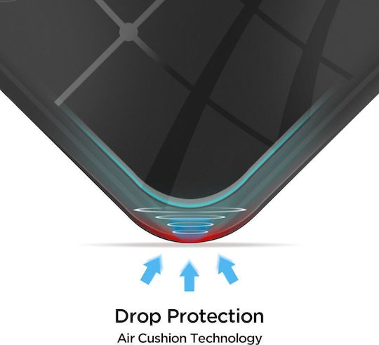 Spigen Rugged Armor Back Cover Silicone Black (Redmi 8A)