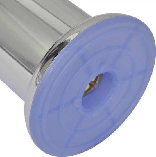 vidaXL Metallisches Möbelbein 8 Stück Für Stuhl / Hocker / Couch 5x5x6cm Silber