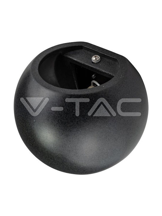V-TAC Κλασικό Φωτιστικό Τοίχου με Ντουί G9 Γκρι 15x13x13εκ.