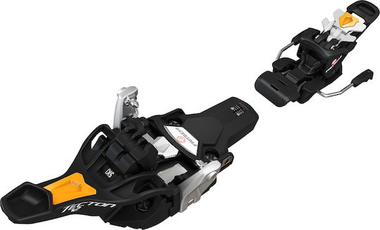 Fritschi Tecton 12 Ski Bindings with Brake Width 70mm in Black Color