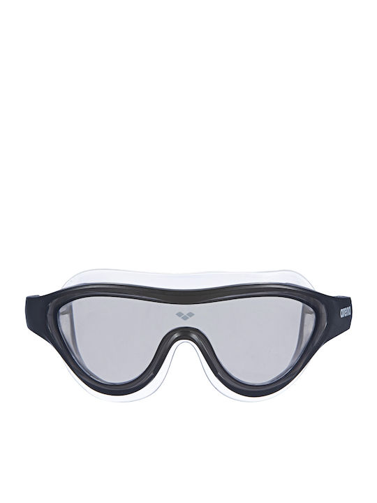 Arena The One Mask Swimming Goggles for Adults with Anti-Glare Lenses Black