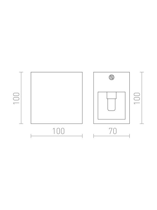 Rendl Light Studio Jack RC S Wall