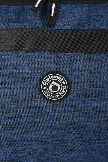 Diplomat Sack Voyage 52lt Blue Fabric L70xW29xH31cm