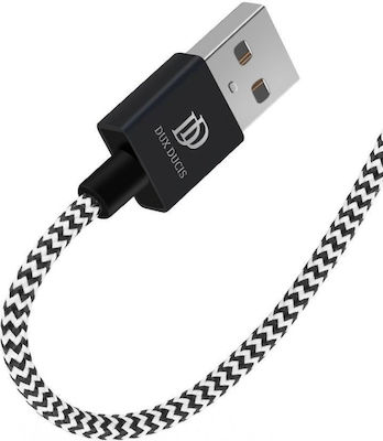 Dux Ducis Κ-ΟΝΕ 1m Braided USB 2.0 to micro USB Cable