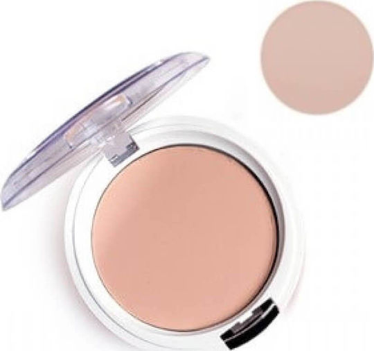 Seventeen Natural Silky Transparent Compact Powder Πούδρα 3 Medium Beige SPF15 10gr