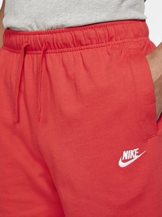 Sportswear Club Αθλητική Ανδρική Βερμούδα Κόκκινη