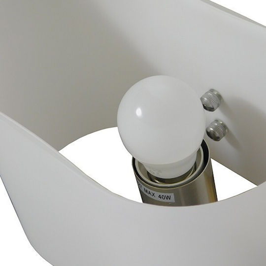 GloboStar Sutton Lampa De Perete Modernă Cu Bază De Bec E27 20x20x20cm