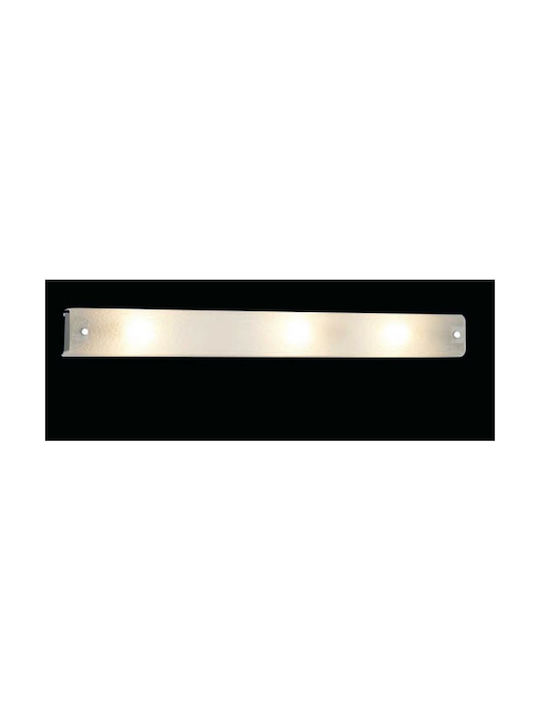 Aca Modern Lamp Wall with Socket E14 White 60x7x6.3cm