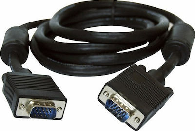 Powertech VGA male to VGA male Black 1.5m Cable (CAB-G001)