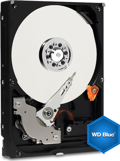 Western Digital Blue 3000ГБ Хард диск Σκληρи дискове 3.5" SATA III 5400оборотивминута с 64МБ Кеш за Настолен компютър WD30EZRZ