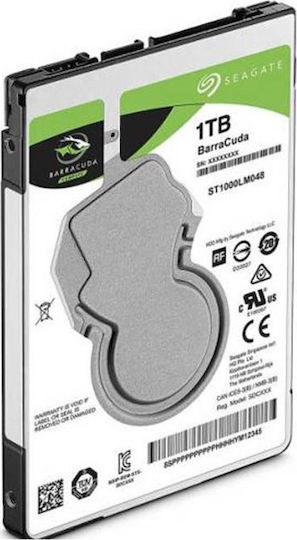Seagate Barracuda 1TB HDD Hard Drive 2.5" SATA III 5400rpm with 128MB Cache for Desktop / Laptop / PS4 ST1000LM048