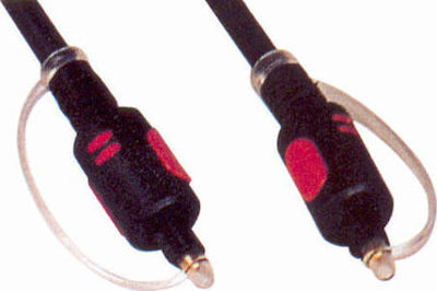 Optical Audio Cable TOS male - TOS male 1.5m (3119 Cablu Audio Optic TOS masculin - TOS masculin Negru 1.5m (31196)