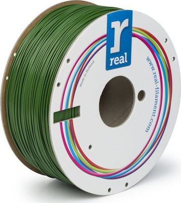 Real Filament ABS 3D Printer Filament 1.75mm Πράσινο 1kg