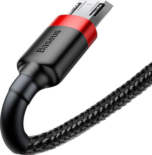 Baseus Cafule Geflochten USB 2.0 auf Micro-USB-Kabel Rot 2m (CAMKLF-C91) 1Stück