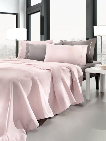 Guy Laroche Reserve Σεντόνι Υπέρδιπλο 240x270εκ. Rose