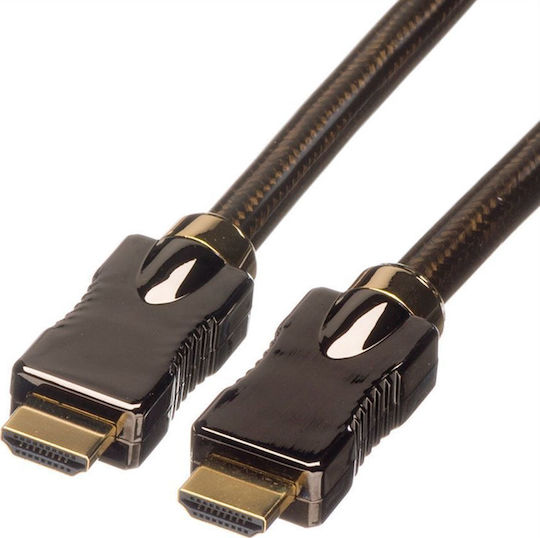 Roline HDMI 2.0 Cable HDMI male - HDMI male 1m Black