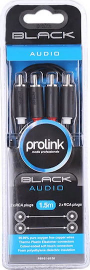 Prolink PL101-0150 RCA-Kabel männlich - RCA männlich 1,5 m