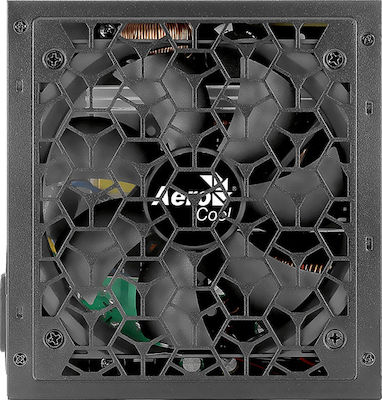 Aerocool White 500W Black Computer Power Supply Full Wired 80 Plus Standard