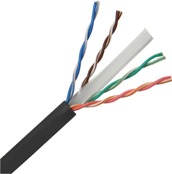 Powertech U Utp Cat.6e Cable 100m Μαύρο (cab-n119) 