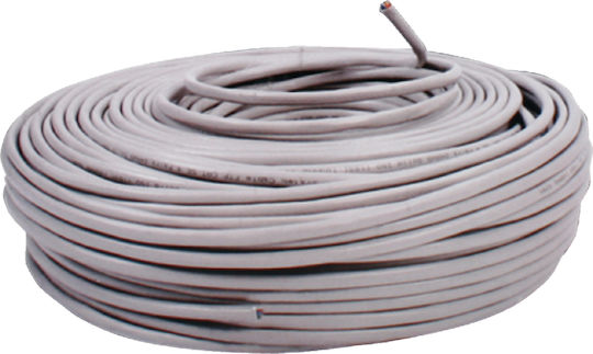 Goobay S/FTP Кат.6 (Gigabit) Мрежов Кабел Ethernet Без Конектори 305м Сив
