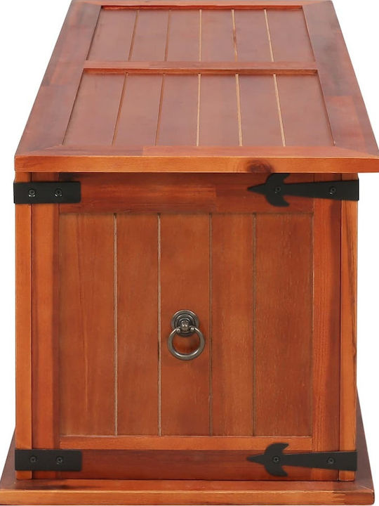 vidaXL Wooden Decorative Trunk Acacia wood solid wood 90x45x40cm