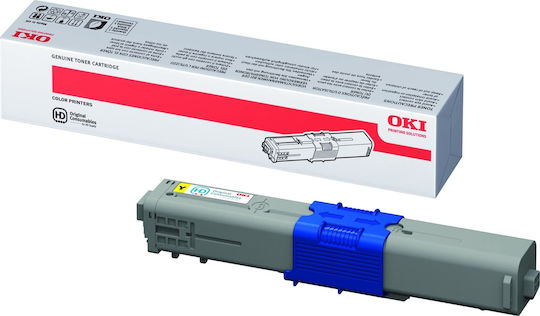 OKI 44469704 Original Toner Laser Printer Yellow 2000 Pages