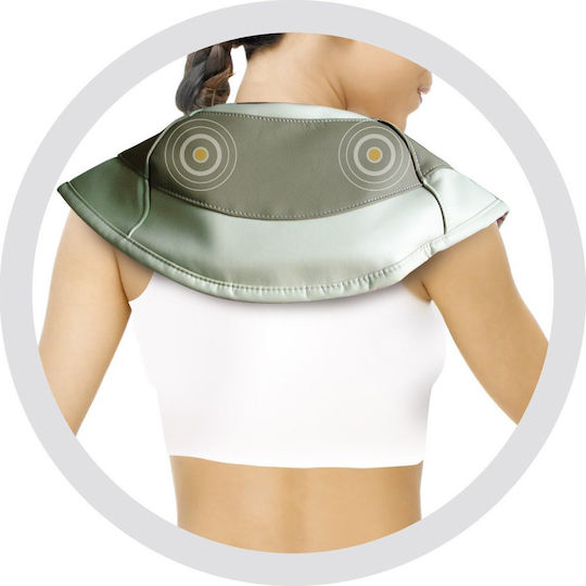 Factory Massage Device Shiatsu for the Neck with Infrared Heat Beige