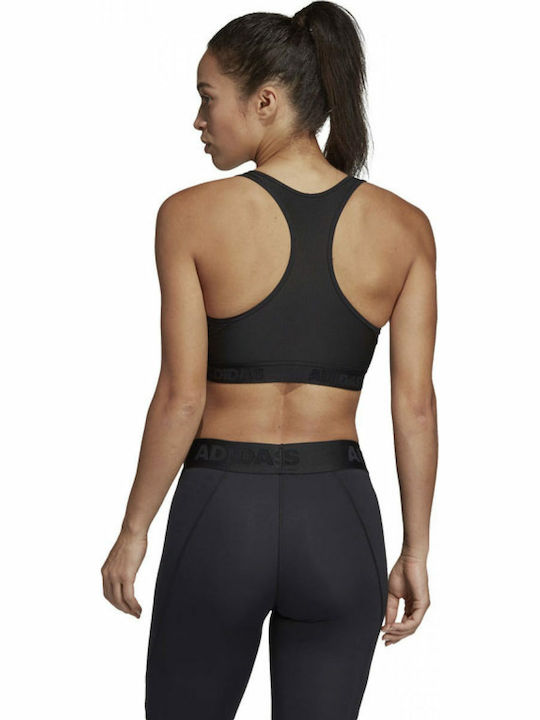 adidas Alphaskin Training Women's Sports Bra without Padding Black