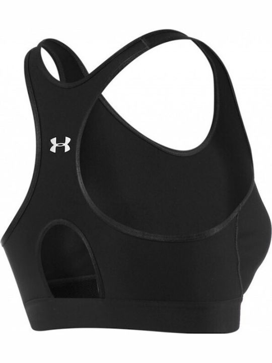 Armour® Mid Sports Femei Atletic Sutien sport Negru