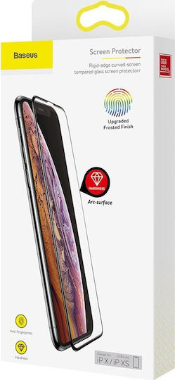 Baseus 3D Vollflächig gehärtetes Glas (iPhone 11 Pro) SGAPIPH58-KM01