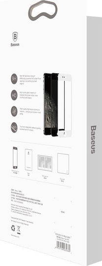 Baseus Full Glue Full Face Tempered Glass 2pcs Black (iPhone SE 2022 / 2020 / 8 / 7) SGAPIPH8N-GPE01