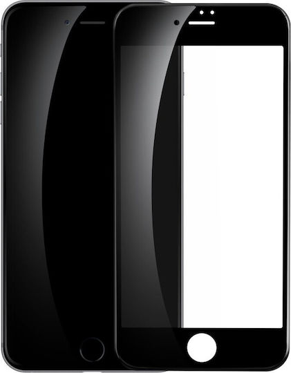 Baseus Full Glue Full Face Tempered Glass 2pcs Black (iPhone SE 2022 / 2020 / 8 / 7) SGAPIPH8N-GPE01
