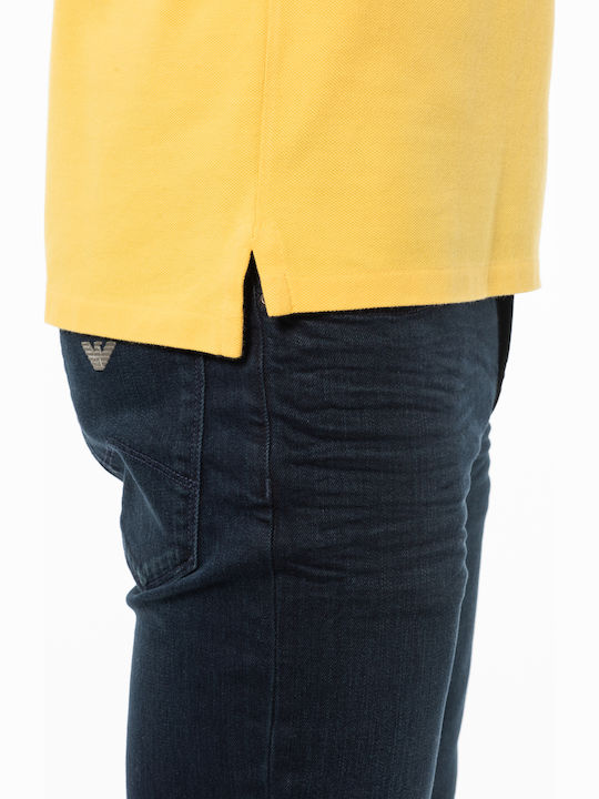 Polo Short Sleeve Blouse Yellow