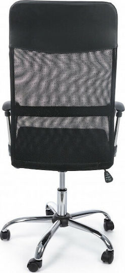 Bizzotto Dakar W-Armrests Office Chair with Black Arms