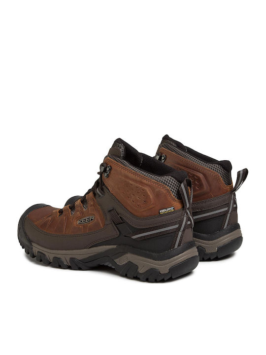 Keen Targhee III Mid Herren Wanderschuhe Braun