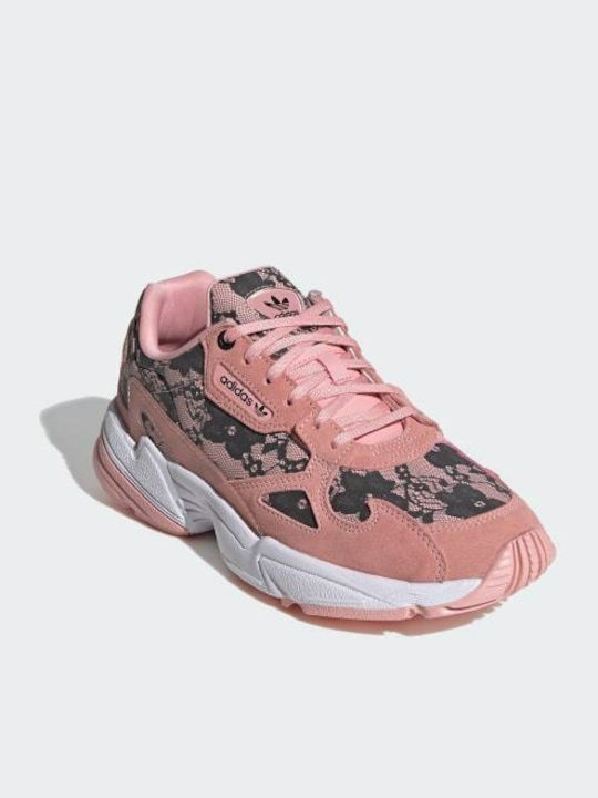 Adidas Falcon Chunky Sneakers Glow Pink / Cloud White / Core Black