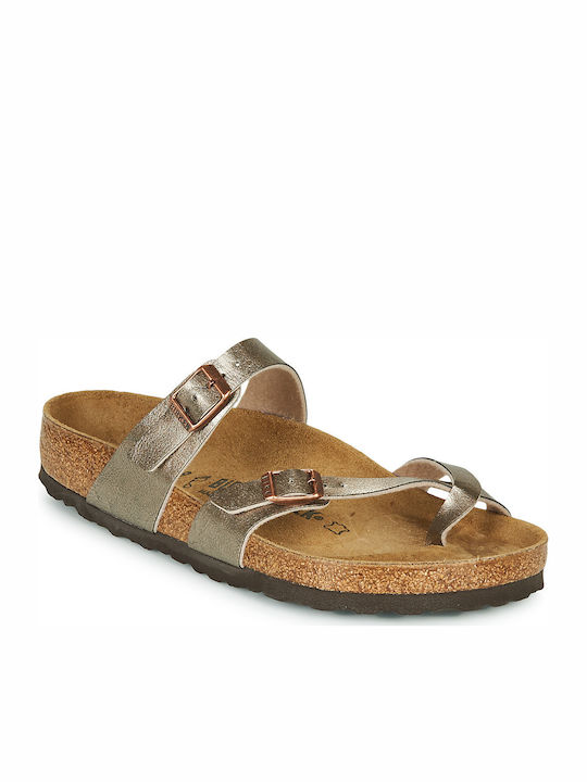 Mayari Birko-Flor Women's Anatomic Sandals Graceful Taupe Regular Fit