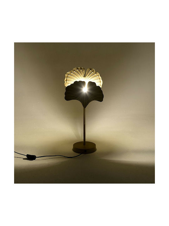 Inart Table Decorative Lamp Gold