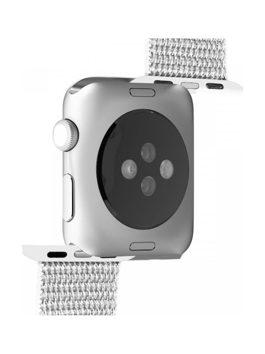 Puro Sport Band Λουράκι Υφασμάτινο Λευκό (Apple Watch 38/40/41mm)