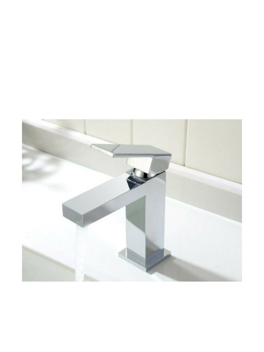 Pyramis Streto Plus Mixing Sink Faucet Silver