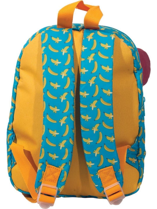 Gim Monkey School Bag Backpack Kindergarten Multicolored 12lt