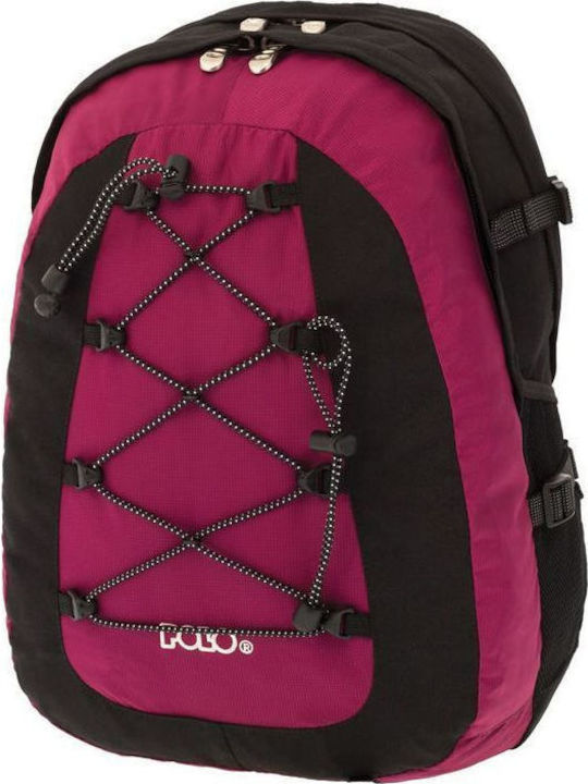 Polo Offpist School Bag Backpack Junior High-High School in Fuchsia color 20lt 2018