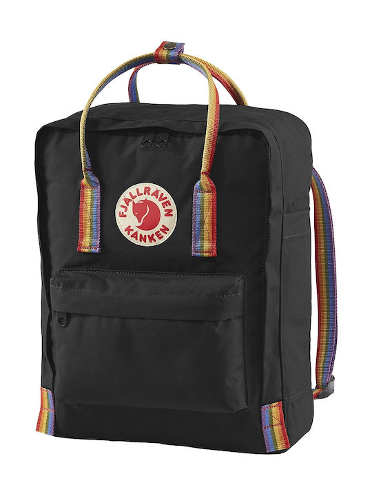 Fjallraven Kånken Rainbow 16lt Black