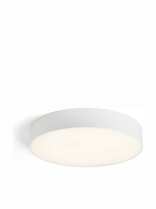 Rendl Light Studio Mezzo 60 Στρογγυλό Εξωτερικό LED Panel 60W με Θερμό Λευκό Φως 3000K