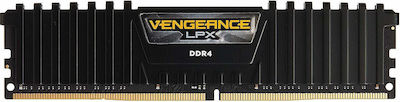 Corsair Vengeance LPX 32GB DDR4 RAM με 2 Modules (2x16GB) και Ταχύτητα 3000 για Desktop