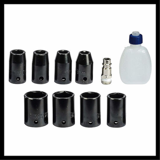 Einhell TC-PW 340 Luftschlagschrauber 1/2" mit Maximalem Drehmoment 34,67kgm