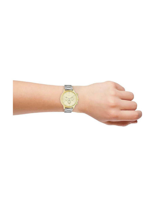 Oozoo Watch with Silver Metal Bracelet